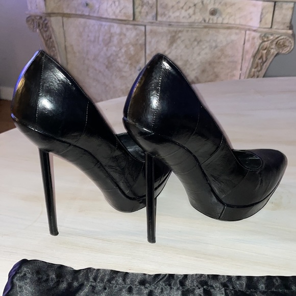 YSL 5” LEATHER stiletto - Picture 6 of 10